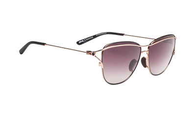 Spy Optic Marina Sunglasses Rose Gold w/Happy Merlot Fade Lens