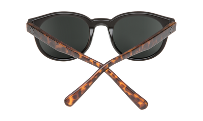 Spy Optic Hi-Fi Sunglasses Matte Black/Blode Tort w/Grey/Green Spectra Lens