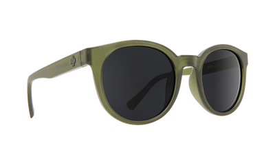 Spy Optic Hi-Fi Sunglasses Matte Translucent Olive w/Grey Lens