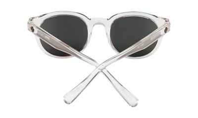 Spy Optic Hi-Fi Sunglasses Crystal w/Grey/Light Blue Spectra Lens