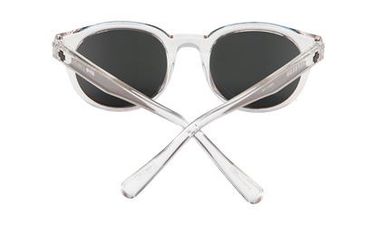 Spy Optic Hi-Fi Sunglasses Crystal w/Grey/Light Blue Spectra Lens