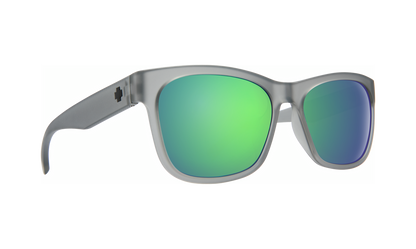 Spy Optic Sundowner Sunglasses Matte Translucent Smoke w/Grey/Green Spectra Lens