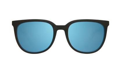 Spy Optic Fizz Sunglasses Matte Black/Crystal w/Grey/Light Blue Spectra Lens