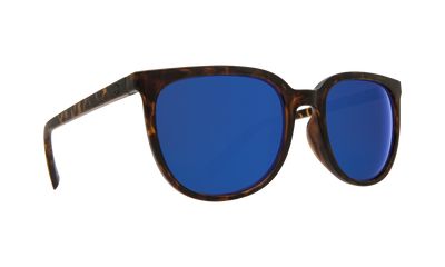 Spy Optic Fizz Sunglasses Matte Blonde Tort w/Grey/Dark Blue Spectra Lens