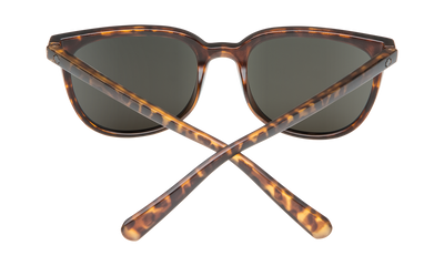 Spy Optic Fizz Sunglasses Matte Blonde Tort w/Grey/Dark Blue Spectra Lens