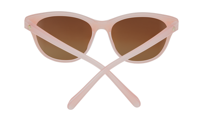 Spy Optic Spritzer Sunglasses Translucent Blush w/Bronze Fade Lens