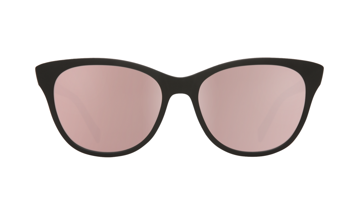 Spy Optic Spritzer Sunglasses Matte Black w/Bronze/Rose Quartz Spectra Lens