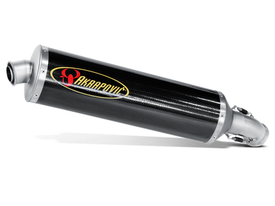 Akrapovic Slip-On Line Carbon Muffler System w/Titanium End Cap for BMW K 1200 R/K 1200 S 05-08 Akrapovic