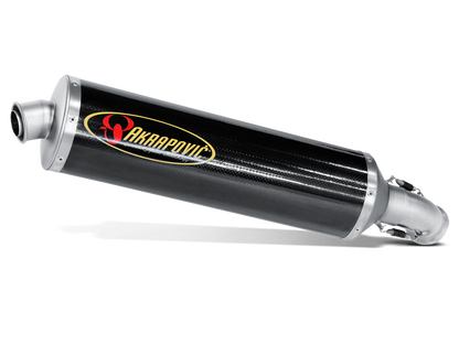 Akrapovic Slip-On Line Carbon Muffler System w/Titanium End Cap for BMW K 1200 R/K 1200 S 05-08 Akrapovic