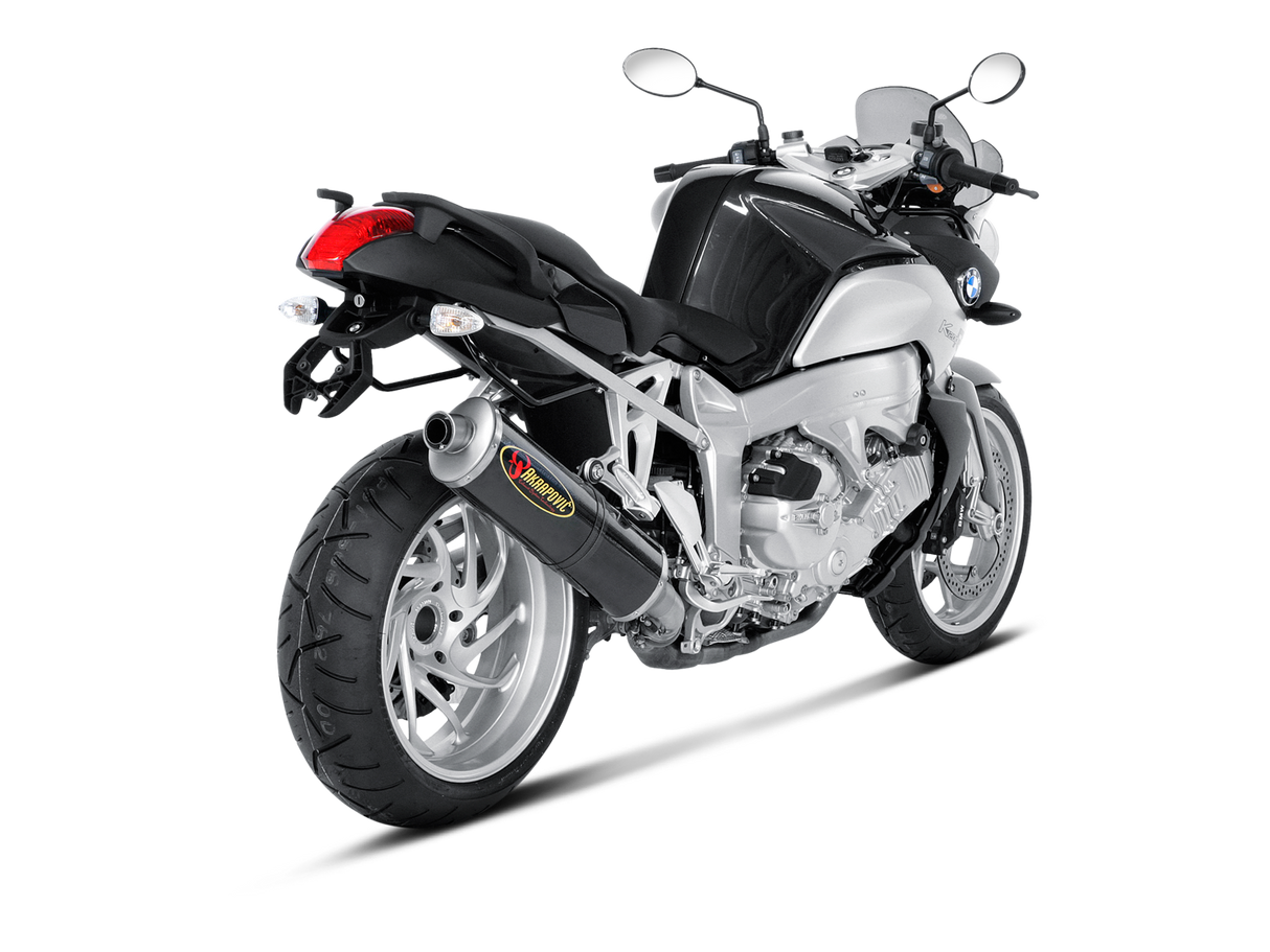 Akrapovic Slip-On Line Carbon Muffler System w/Titanium End Cap for BMW K 1200 R/K 1200 S 05-08 Akrapovic