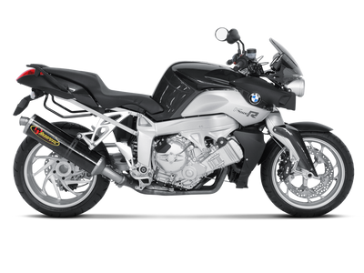 Akrapovic Slip-On Line Carbon Muffler System w/Titanium End Cap for BMW K 1200 R/K 1200 S 05-08 Akrapovic
