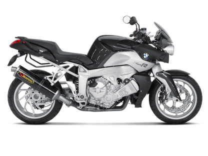 Akrapovic Slip-On Line Carbon Muffler System w/Titanium End Cap for BMW K 1200 R/K 1200 S 05-08 Akrapovic