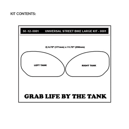 Stompgrip Universal Tank Large Super Volcano Grips Black for Universal Models