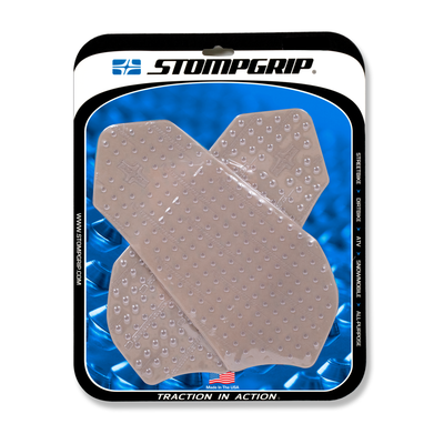 Stompgrip Volcano Tank Grips Clear for Suzuki GSX-R600 11-19/GSX-R750 11-19