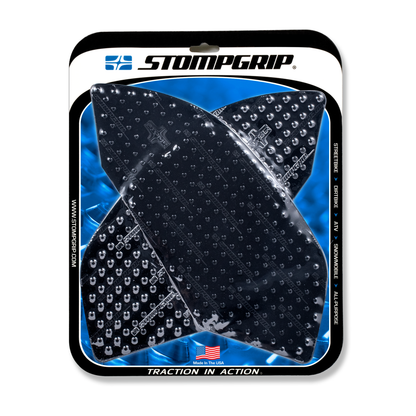 Stompgrip Volcano Tank Grips Black for Aprilia RSV4R 09-20/RSV4 Factory APRC ABS 13-15