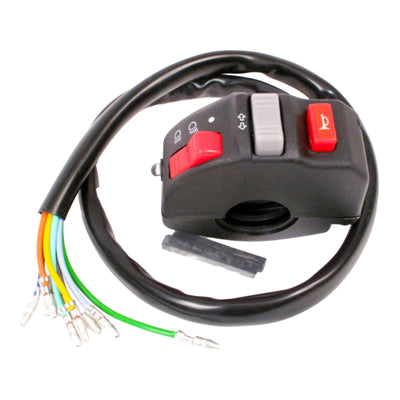 WHITES SWITCH BLOCK OFFROAD HEADLIGHT ON/HI-LO/TURN/HORN