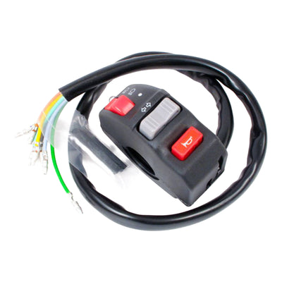 WHITES SWITCH BLOCK OFFROAD HEADLIGHT ON/HI-LO/TURN/HORN