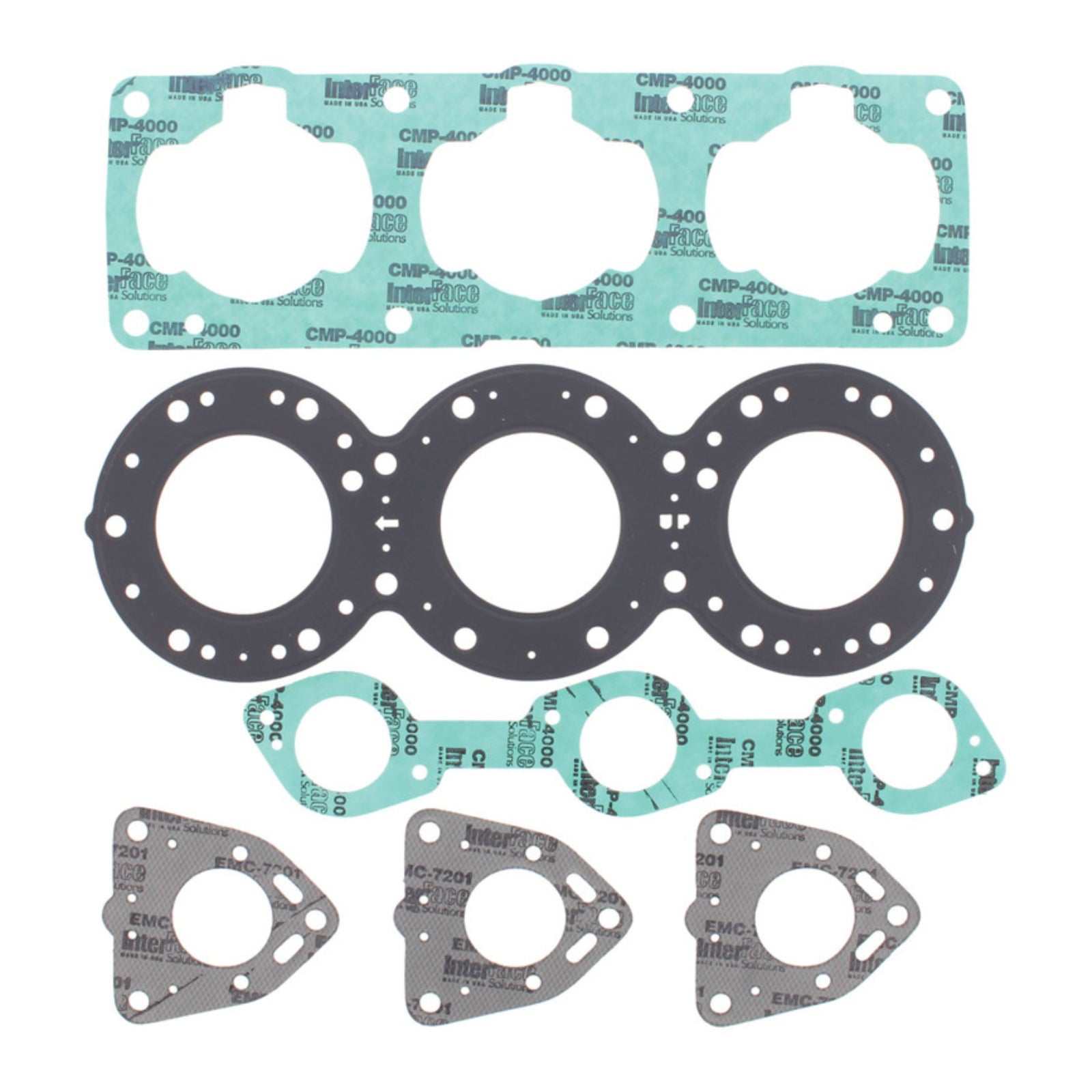 PWC VERTEX TOP END GASKET KIT 610404