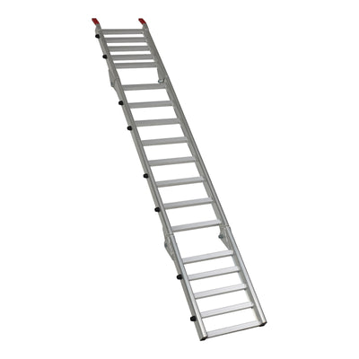 Whites Alloy Tailgate Folding Ramp 223x35cm 318kg Rated