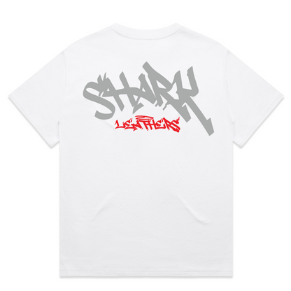 Shark Graff Heavy Tee White