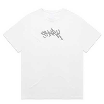 Shark Graff Heavy Tee White