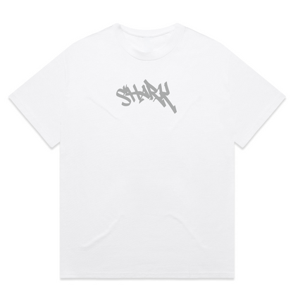 Shark Graff Heavy Tee White