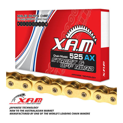 XAM Sprocket Kit Triumph Tiger 800/XC '06-'15 X-Ring Gold 16/50