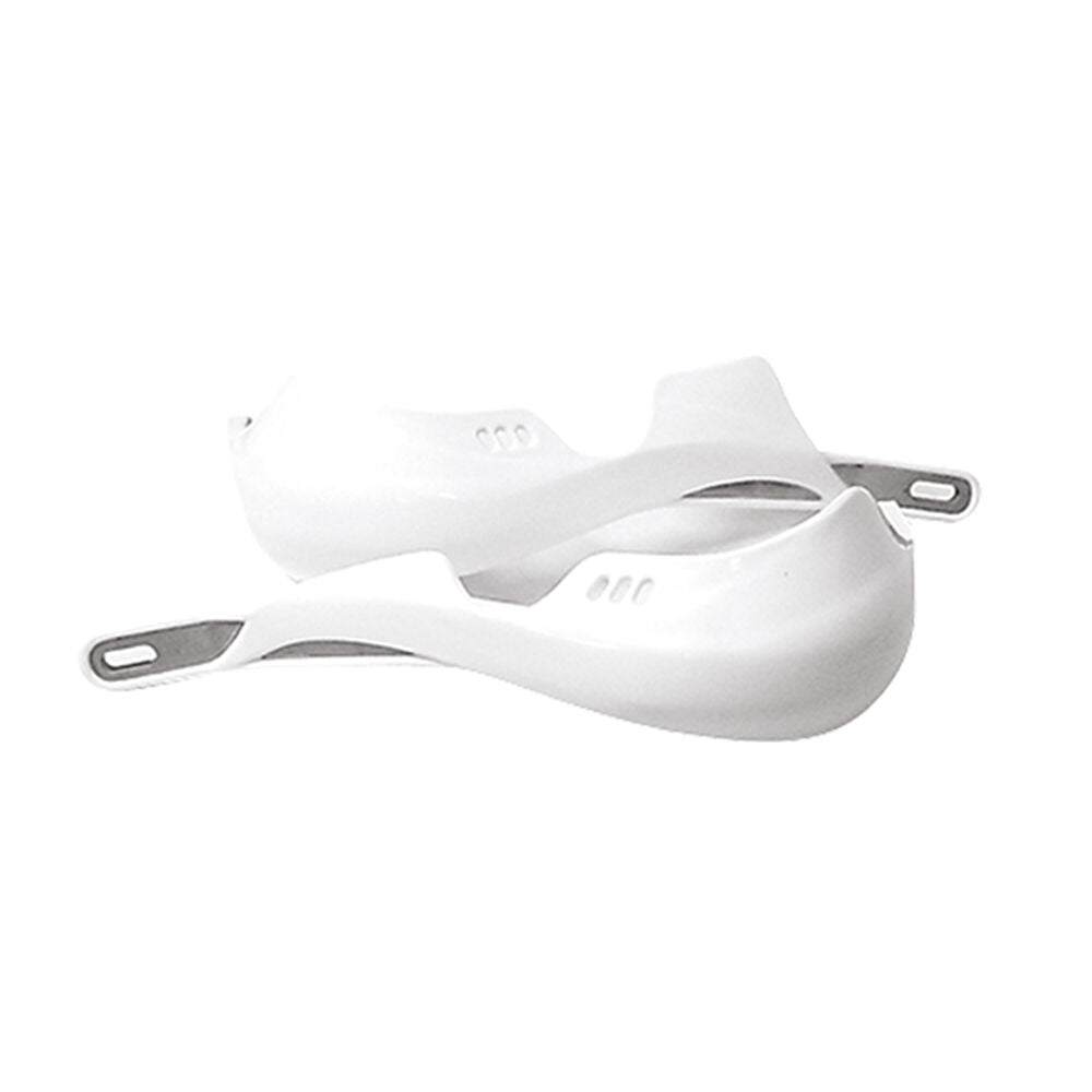 BRUSH GUARD ALLOY/PLAS WHT