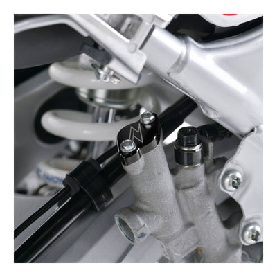 Zeta Rear Brake Reservoir Cover - Yamaha YZ / YZF, WRF, WR250R / WR250X - Black