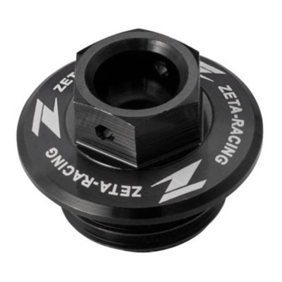 Zeta Oil Filler Plug - Honda CR / CRF, Yamaha YZ / YZF / WRF, Kawasaki KLX - Bla