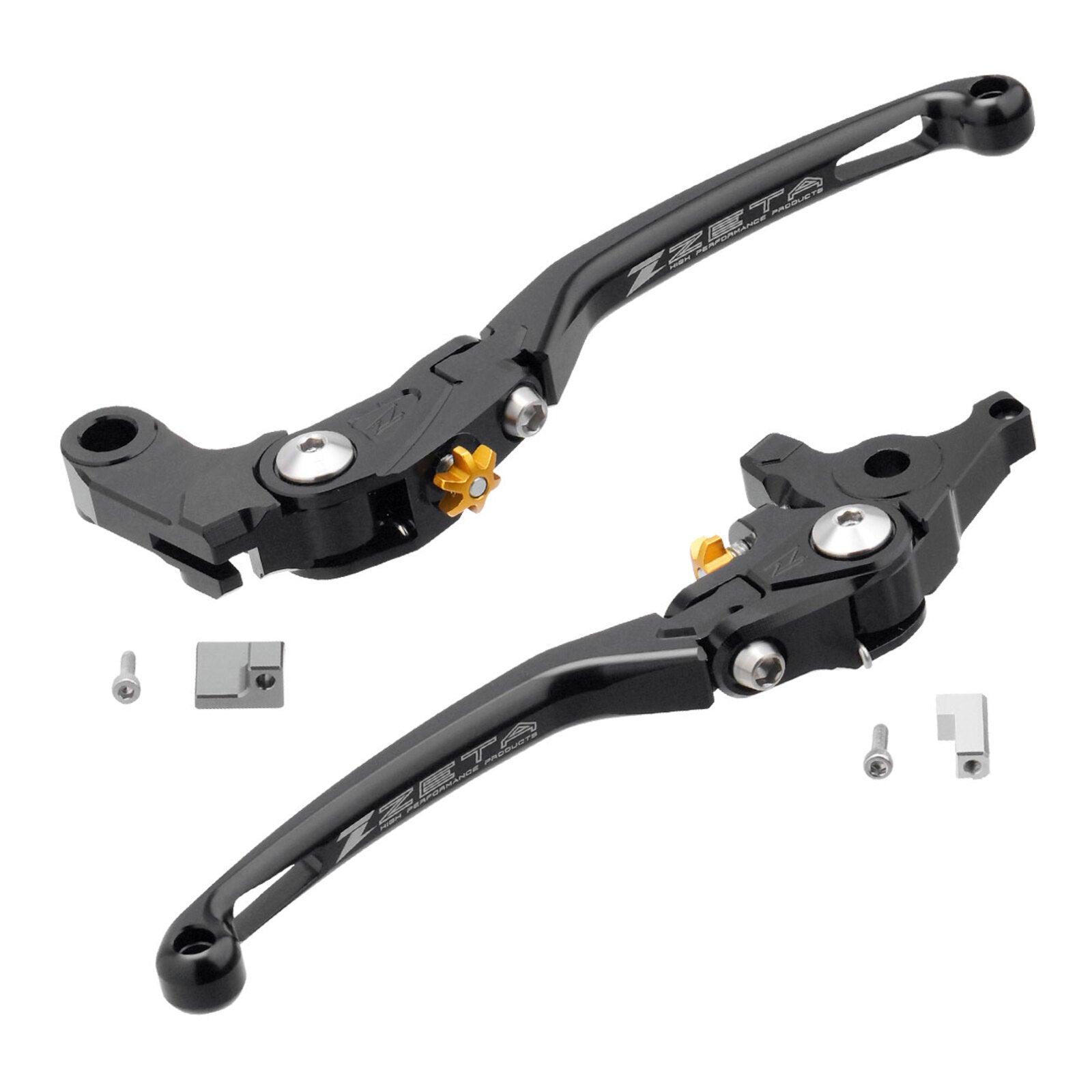 Zeta Pilot Lever Set- Yamaha MT-09/MT-07 '14- - Black