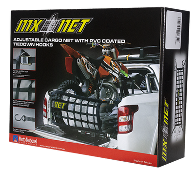 MX NET BIKE/GEAR RESTRAINT BLACK - LARGE