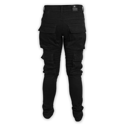 Ladies Super Stretch Denim Cargo