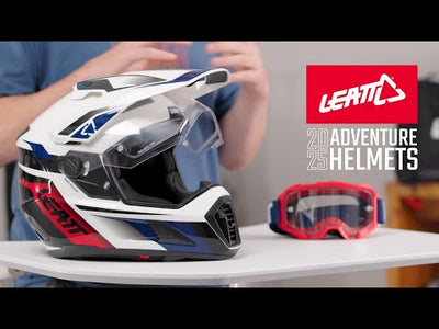 Leatt 8.5 ADV Helmet Kit - White