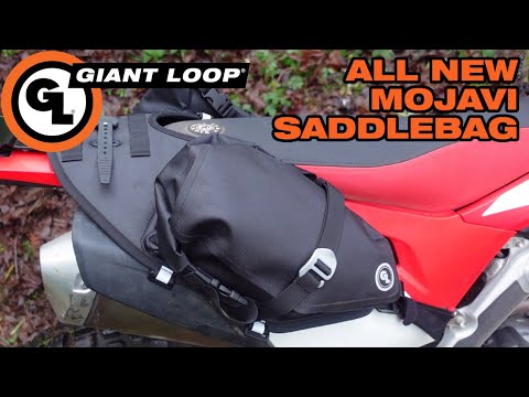 Load video: Giant Loop Mojavi Saddlebag '26 - Grey (12L)