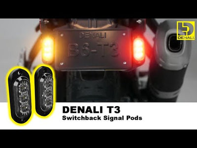 Denali T3 Front Turn Signals / DRL White/Amber - Pair