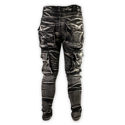 Shark Ladies Distressed Super Stretch Cargos